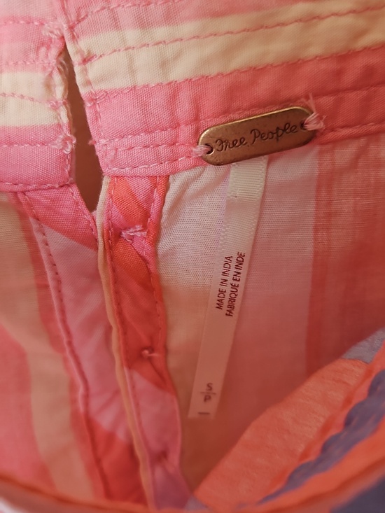 FREE PEOPLE Primavera Stripe Cotton Midi Dress - Picture 5 of 6